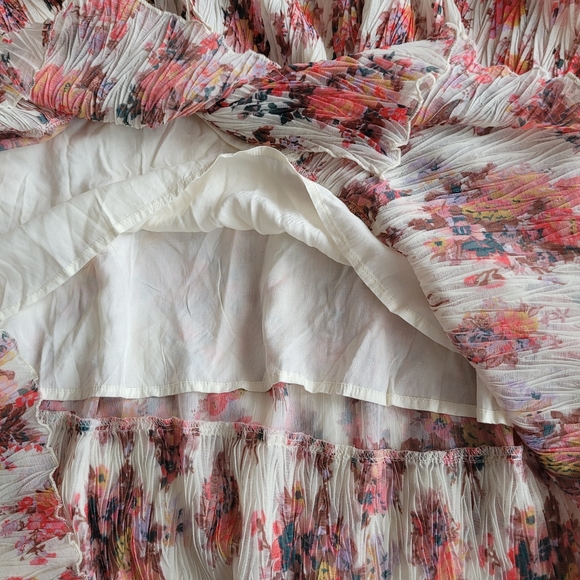 Anthropologie Let Me Be Ruffled Midi Skirt - Picture 11 of 13
